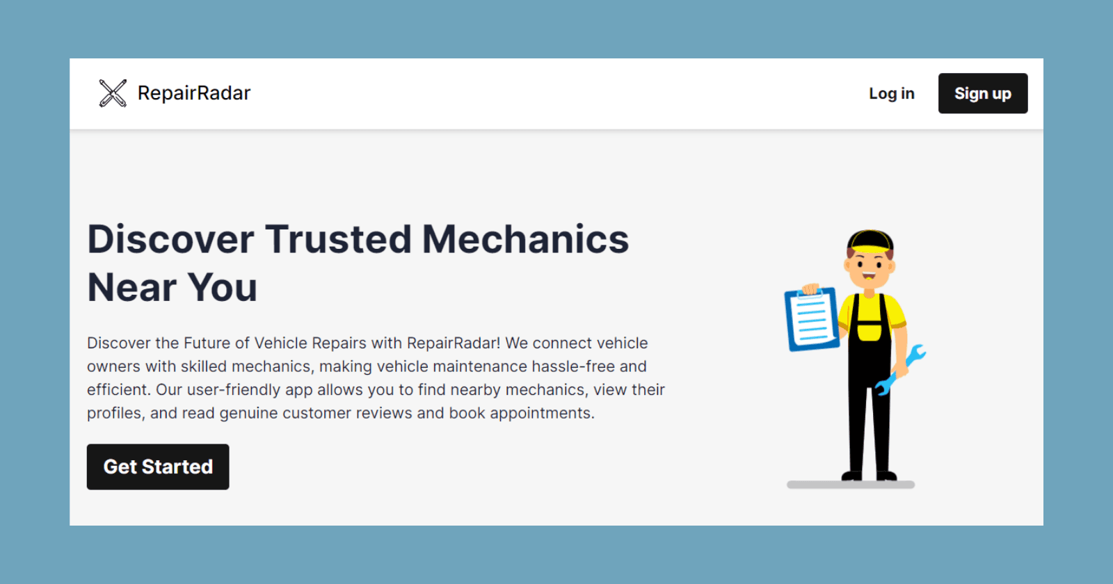 Introducing RepairRadar - Discover Trusted Mechanics Near You
